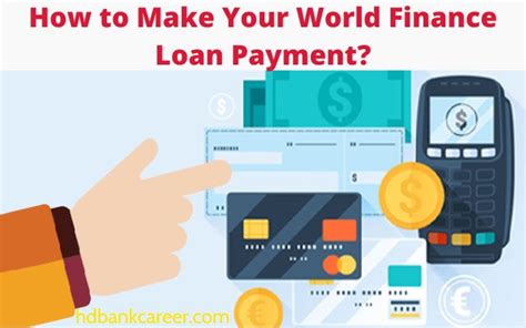 Online Visit the World Finance Payment portal to schedule a one-time payment, or set up future recurring payments. . World finance online payment portal